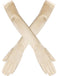 Set di 4 accessori guanti fascia capelli anni '20