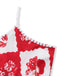 Red-1930s-Plaid-Floral-Fruit-Print-Spaghetti-Strap-Dress-Strap-Detail