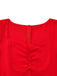 Red-1940s-Solid-Empire-Waist-Dress-neck-view