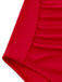 Costume Intero Ruched con Taglio Contenitivo Anni '50 8