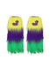 8PCS Set di accessori multicolor per feste di Carnevale