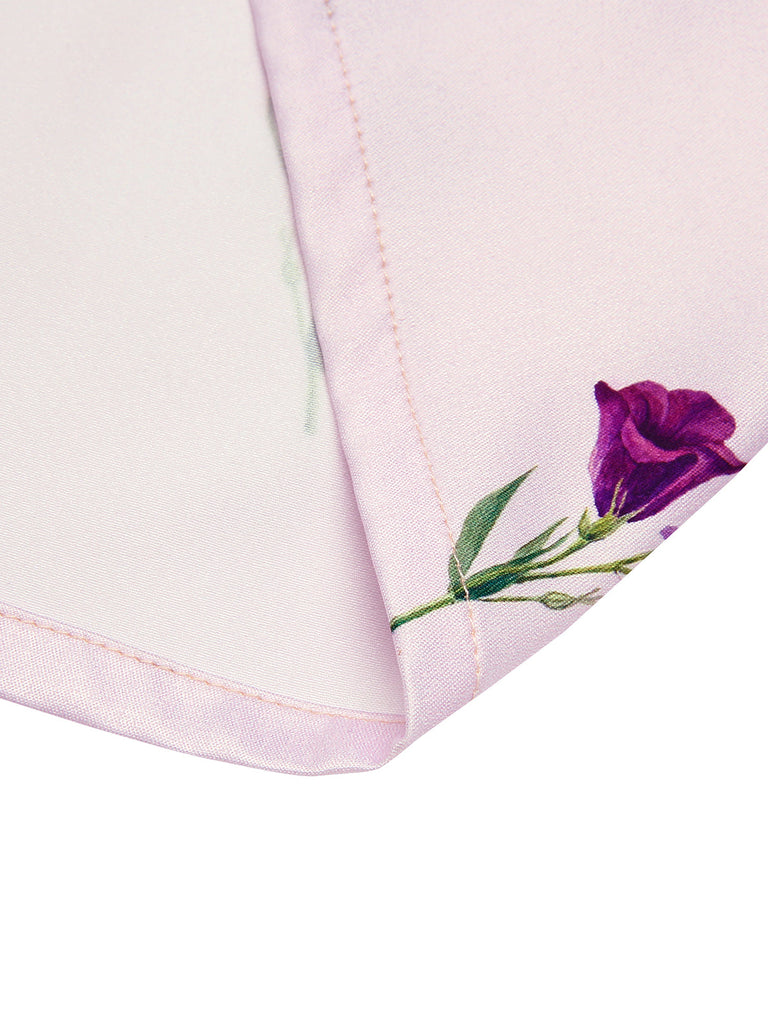 [Prevendita] Abito con risvolto Petunia viola anni '40