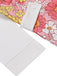 Abito patchwork fioreale a risvolto arancione anni '60