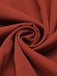 2PCS camicetta a righe e gonna rosso arancione anni '50
