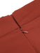2PCS camicetta a righe e gonna rosso arancione anni '50