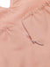 2PCS Tuta corta scollo a V e gonna a ombrello rosa anni '50
