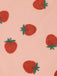 2PCS Tuta corta scollo a V e gonna a ombrello rosa anni '50