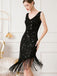 Abito Gatsby  paillettes nappe orlo obliquo anni '20