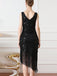 Abito Gatsby  paillettes nappe orlo obliquo anni '20