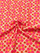 Abito con stampa floreale hippie arancione anni '60