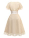 [Prevendita] Abito da cocktail in tulle in raso verde anni '50
