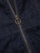 [Prevendita] Tuta lunga svasata in denim cotone blu anni '70