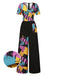 Tuta lunga multicolore Sally Nightmare Before Christmas anni '40
