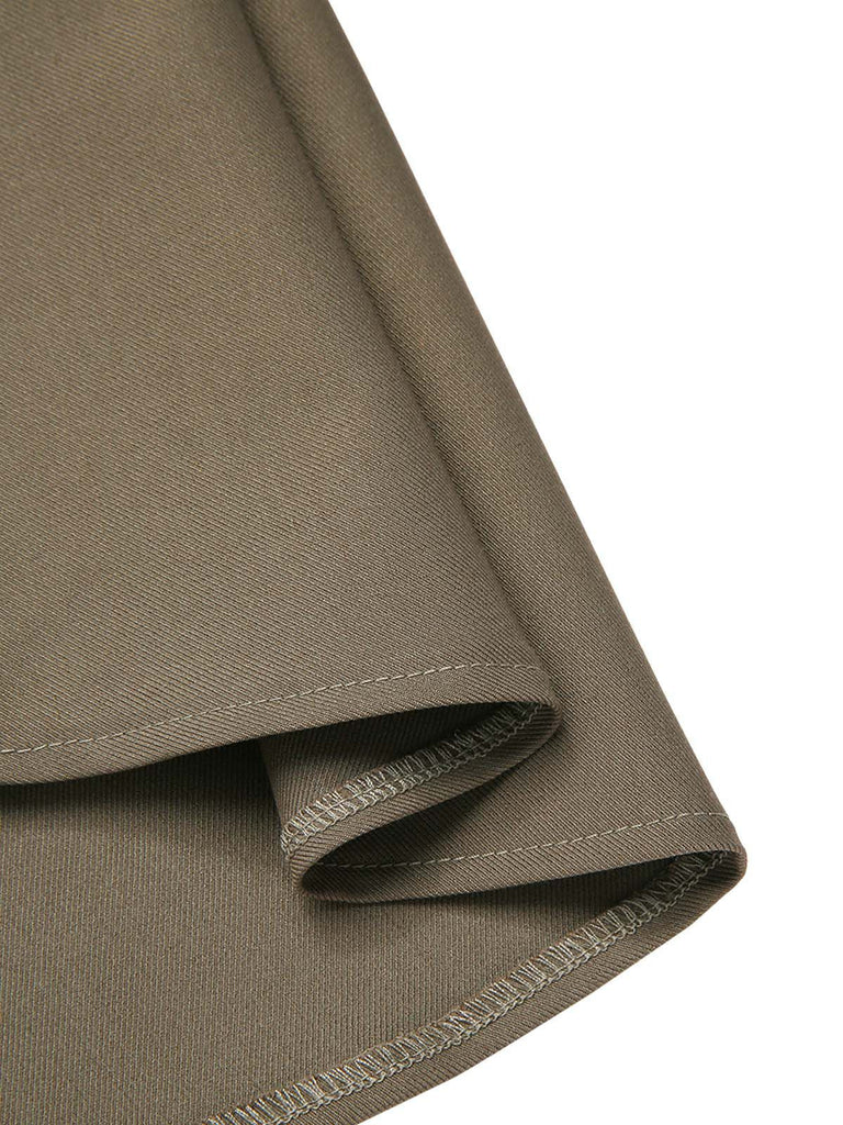 Abito da sirena in maglia con spalle scoperte nero anni '30