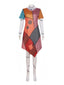 Abito di Sally da incubo Halloween multicolore anni '40