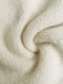 Gilet con tasca e rilegatura in finta lana beige anni '50