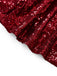 Giacca in paillettes a maniche lunghe con revers nero anni '70