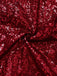Giacca in paillettes a maniche lunghe con revers nero anni '70