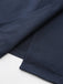 Trench doppiopetto con scollo tondo blu anni '40