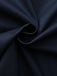 Trench doppiopetto con scollo tondo blu anni '40
