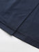 Trench doppiopetto con scollo tondo blu anni '40