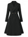 Cappotto elegante con colletto a punta anni '50