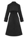 Trench doppiopetto con revers anni '50