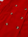 Trench doppiopetto con revers anni '50