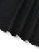 2PCS Top a maglia con collo alto e pantaloni a gamba larga nero anni '30