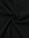 Maglia con scollo a V e maniche a lanterna nero anni '50