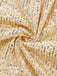 Abito con scollo a V e paillettes e orlo arricciato anni '30