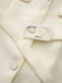 Giacca con bottoni a maniche lunghe beige anni '50