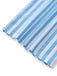 Tuta lunga a righe con spalline sottili e scollo a V blu anni '80