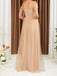 Abito patchwork di paillettes e rete con spalle scoperte beige anni '30