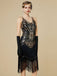 [Prevendita] Abito flapper frange di paillettes con spalline sottili anni '20