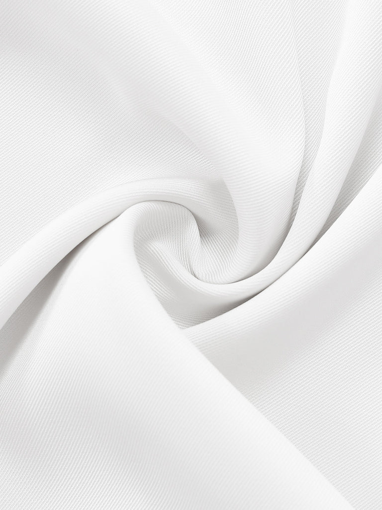 [Pre-Vendita] Tuta Lunga Rosa a Quadri Senza Maniche con Cut-Out e Spacco Anni '40 7