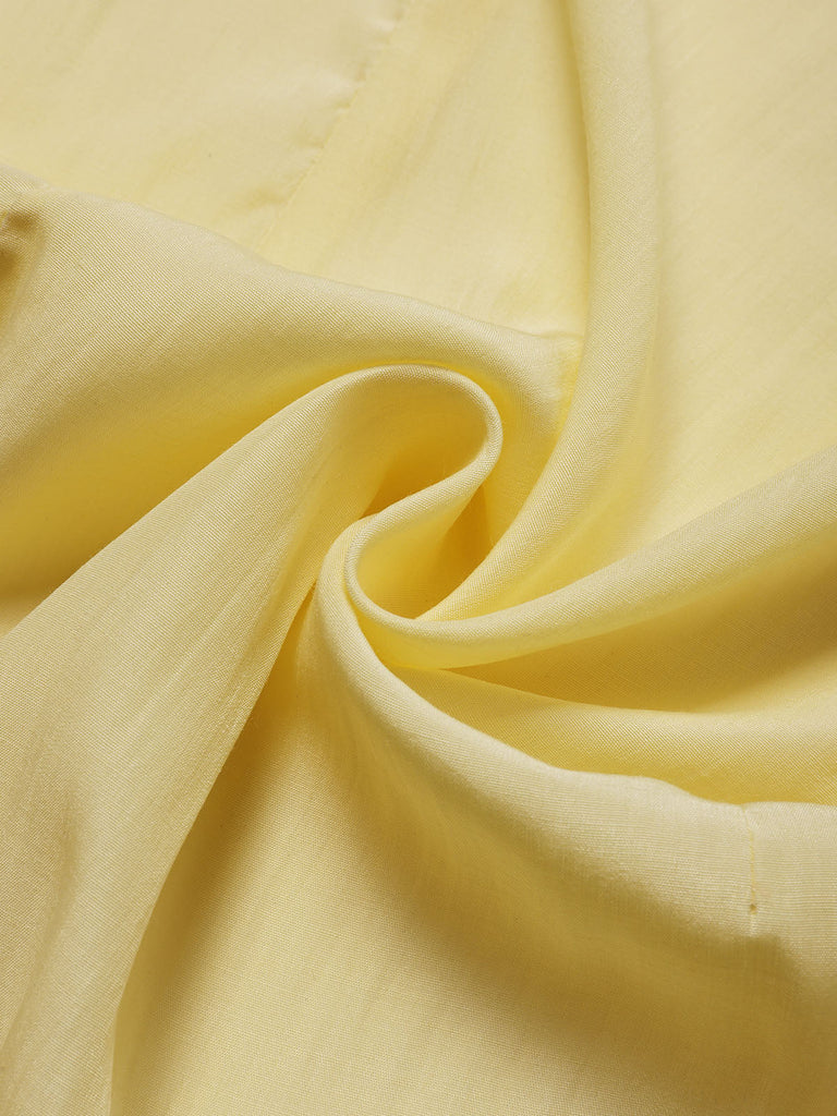 [Pre-Vendita] Camicetta Giallo Chiaro Scollo a V con Volant Anni '40 7