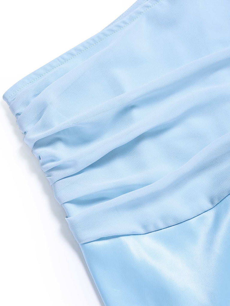 [Pre-Sale] Blue 1930s Vintage Retro Dress 7