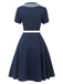 [Prevendita] Abito doppiopetto in stile marinaio blu scuro anni '50