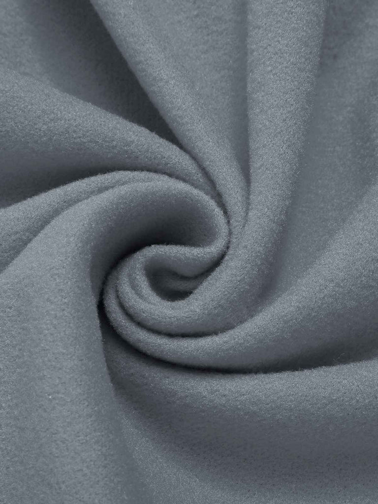 Cappotto aderente con revers in tinta unita marrone anni '50