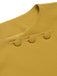 Cappotto corto con bottoni giallo anni '50