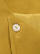 Cappotto corto con bottoni giallo anni '50