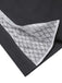 Tuta lunga scollo a V e revers in pizzo patchwork anni '40