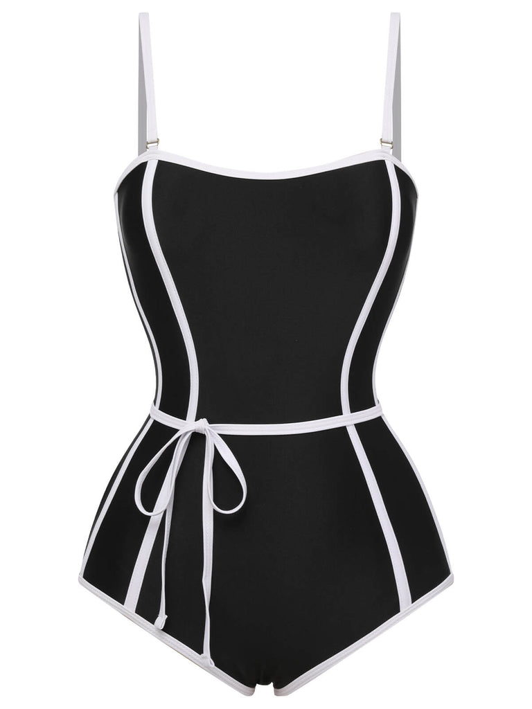 Costume intero con fodera rosso anni '60