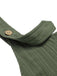 Tuta lunga ampia plissettato verde militare anni '30