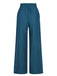 Pantaloni larghi con elastico in vita anni '40