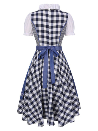 Abito bavarese dirndl per il carnevale dell'Oktoberfest anni '50