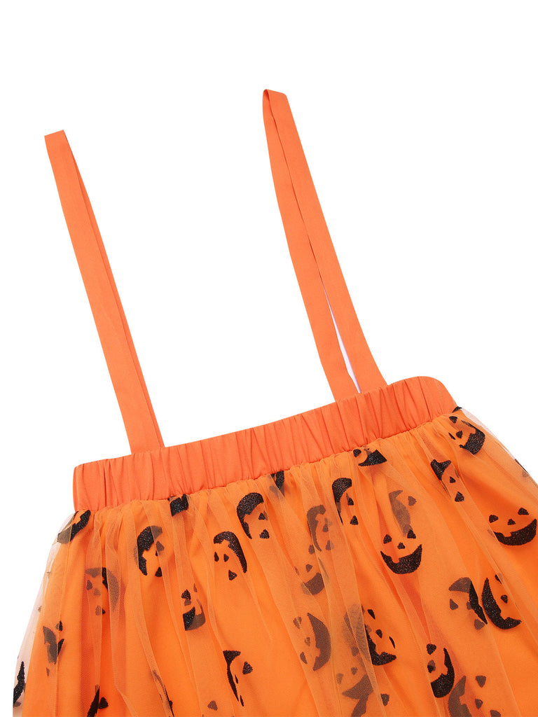 2PCS Camicetta colletto Peter Pan e gonna faccina sorridente Halloween anni '40