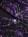 Abito in rete laser schiena scoperta viola anni '50