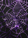Abito in rete laser schiena scoperta viola anni '50